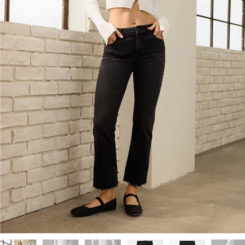 American Eagle BootCut Black Jeans
